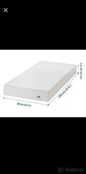 IKEA matrac 80x200 ABYGDA