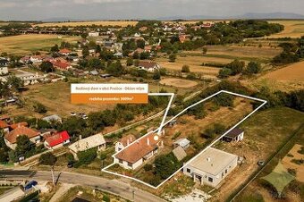 REZERVOVANÉ - EXKLUZÍVNE na predaj rodinný dom v obci Prašic