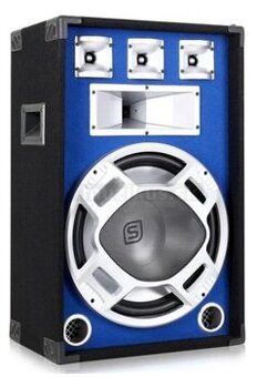 2 x skytec Disco PA 15" 800W LED, zosik Skytec SPL 1000