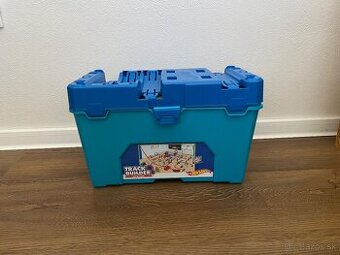 Hot Wheels Track Builder – VEĽKÁ SADA + 2 autíčka (rozšírený