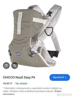 Nosič Chicco Easy Fit