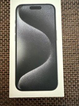 iPhone 15 Pro 256 GB Black Titanium