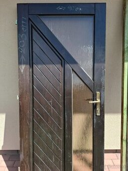 Exteriérové Vonkajšie Vchodové dvere 90×200
