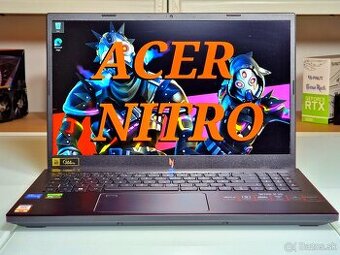 Herný notebook ACER NITRO | RTX 2050 | DDR5 | ZÁRUKA