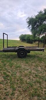 Vlečka,klaničák na drevo 3,5mx2m