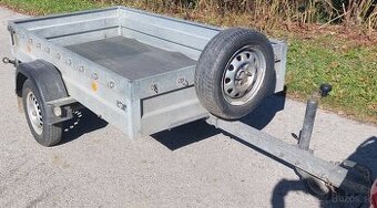 Prívesný vozík Pongratz LPA 230/12 U s plachtou - 1