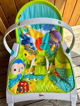 Hojdacie vibračné kresielko zn. Fisher Price