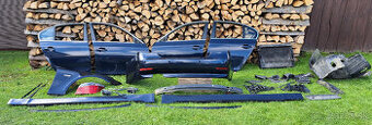 BMW E60 blatnik , dvere , zadny naraznik , prahy listy ...