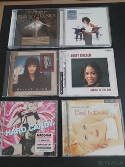 Predám CD-P.Abdul,Melanie,Aguilera....