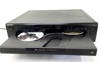 Rezervované -CD prehravac zn. Sony CDP-C661  5 CD