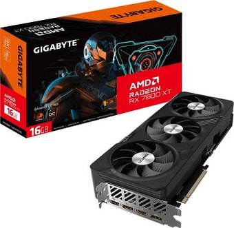 Predám málo používanu grafickú kartu GIGABYTE Radeon RX 7800