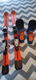 Detské lyže BLIZZARD FIREBIRD JR 110 a detské lyžiarky