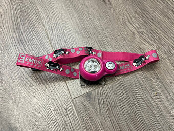 Predám detskú čelovku EMOS krtko rúžová