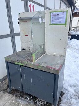 Pracovný stôl antikor  s kolieskami ip54  ex