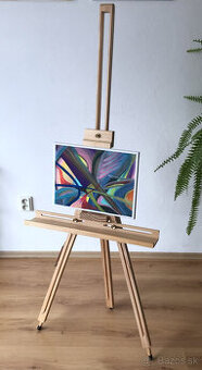 Ručne maľovaný abstraktný obraz – Energia tvarov