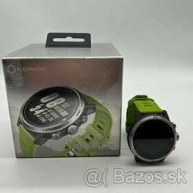 Coros APEX Pre Premium Multisport GPS Watch/Zelený remienok - 1