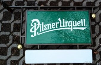 Svetelná reklama Pilsner Urquell