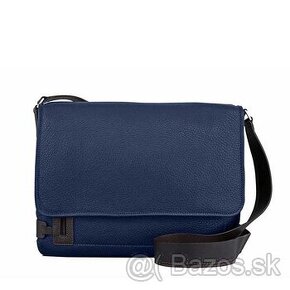 Veľká kožená taška v štýle Chiarugi City Style Messenger