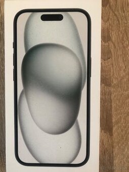 iPhone 15 256 GB nový vybraný z O2 blok o kupé