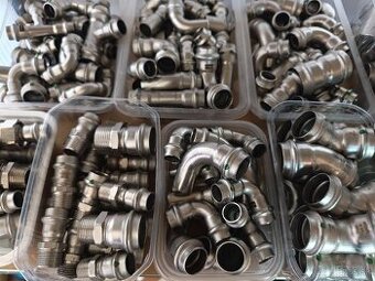 Predám Inox tvarovky VIEGA a Geberit