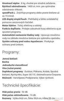 Práčka Siemens WM14N128-