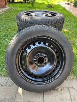 R16 Zimné pneu + plechové disky Ford
