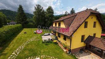LUXUSNE zariadený rodinný dom so saunou a nádherným pozemkom