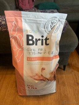 Predam granule - Brit Veterinary Diets GF Dog Renal 12 kg