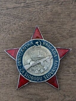 Odznak partizánska brigáda - 1