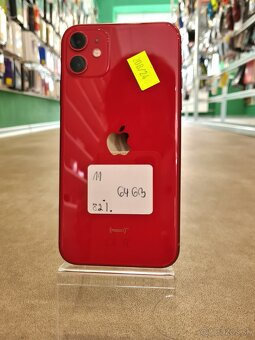 iPhone 11 64GB červený
