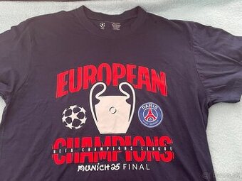 Tricko PSG EUROPEAN CHAMPIONS 2025