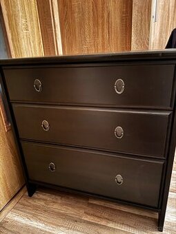 Komoda Ikea Hemnes tmavá