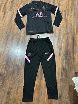 Nike psg france cierno ruzovy football set mikina nohavice