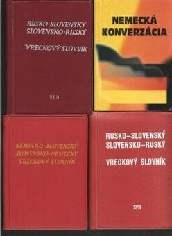 Jazykové učebnice a slovníky po 1 €