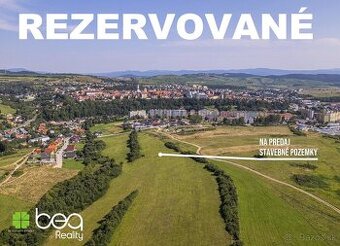 REZERVOVANÉ: Investičné stavebné pozemky, Levoča