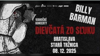 Billy Barman Vianočný koncert s dievčatami zo SĽUK