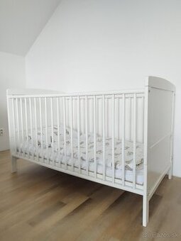 Detská postieľka 143x81 cm