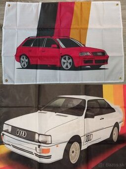 Vlajka AUDI RS6 C5 a AUDI UR Quattro - 1