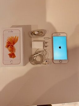 Apple Iphone 6S/32GB Rose Gold - komplet, pekný stav
