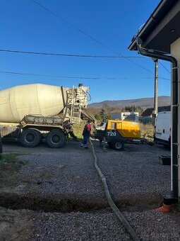 Čerpadlo betonu Putzmeister