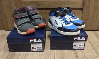 Detské prechodné topánky FILA zateplené veľ 27 a 30