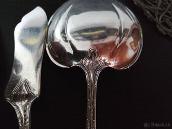 Strieborny servis starozitny