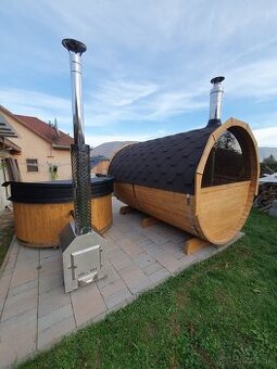 Sudová sauna s vírivkou