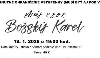 Božský Karel - Trnava