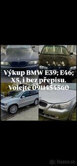 Kúpim staršie BMW e39 e46 e60 x5