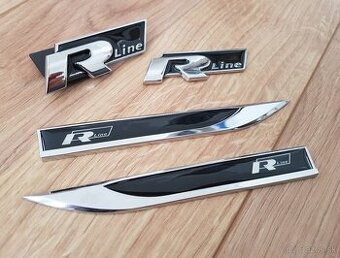 Rline napisy logo znaky nalepky R-line