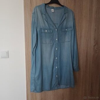 Košeľové šaty/ oversize košeľa