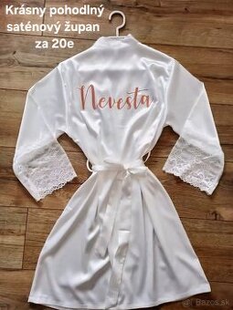 Predám zvyšné veci zo svadby