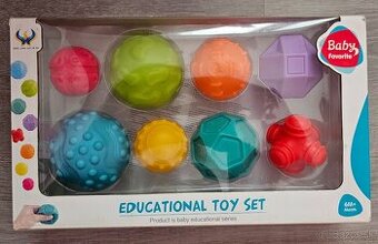 Senzorické loptičky - 8 ks