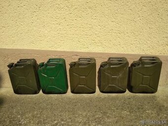 Plechový Kanister 20L